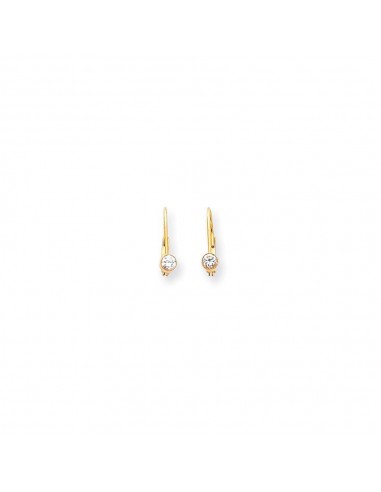 14k 3.25mm Round Leverback Earring Mountings 2 - 3 jours ouvrés.