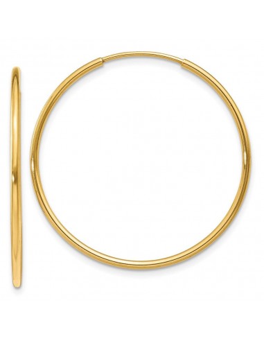 14k 1.25mm Endless Hoop Earring commande en ligne