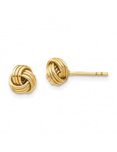 14K Love Knot Post Earring france