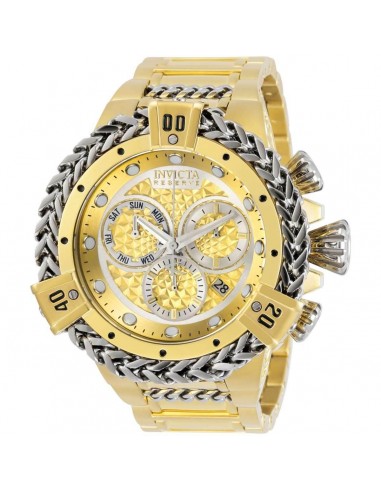 Invicta Men's Chronograph Watch - Reserve Hercules Gold and Silver Tone Dial | 30545 Dans la société mordern