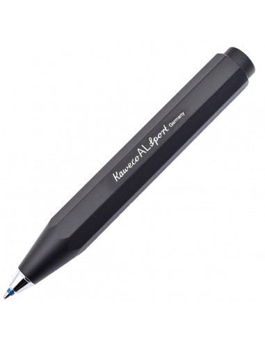 Kaweco Ballpoint Pen - AL Sport Black Octagonal Design | 10000100 destockage