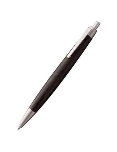 Lamy Ballpoint Pen - 2000 Wooden Body with Palladium Plated Clip, Blackwood | L203 store