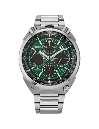 Citizen Men's Watch - Promaster Tsuno Chronograph Racer Silver Bracelet | AV0081-51X Comment ça marche