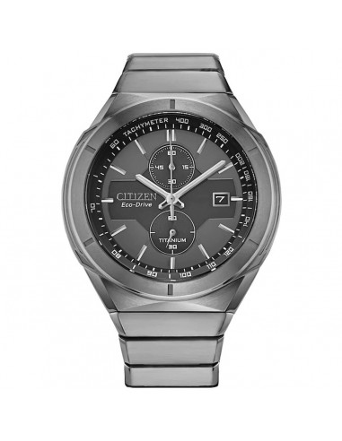 Citizen Men's Eco-Drive watch - Armor Grey and Black Dial Bracelet | AW1660-51H de technologie