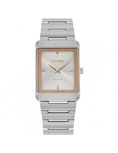 Citizen Unisex Eco Drive Watch - Stiletto Silver Tone Bracelet | EG6016-58A acheter en ligne