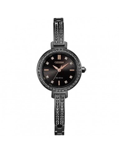 Citizen Women's Watch - Silhouette Crystal Black Dial Bracelet | EM0865-58E en ligne