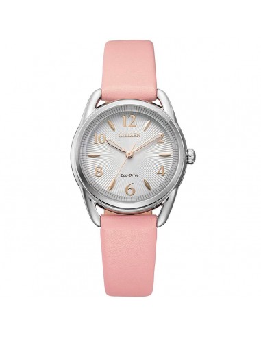 Citizen Women's Eco-Drive watch - Drive Silver Dial Pink Leather Strap | FE1210-07A votre restaurant rapide dans 