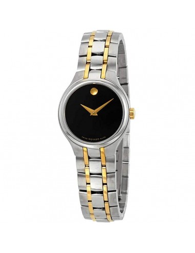 Movado Women's Quartz Watch - Black Dial Two Tone Stainless Steel Bracelet | 0606959 Par le système avancé 