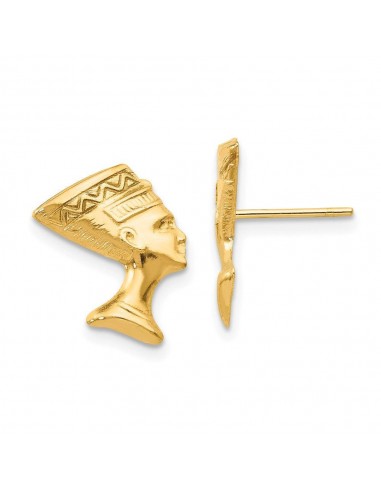 Madi K Kid's 14k  Nefertiti Post Earrings en linge