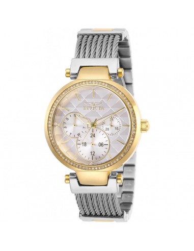 Invicta Women's Quartz Watch - Angel White Dial Two Tone Bracelet Crystal | 28921 sélection de produits