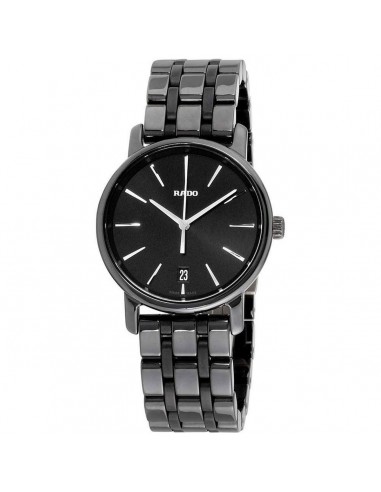 Rado Women's Swiss Quartz Watch - DiaMaster Black Ceramic Bracelet | R14063182 pas cheres