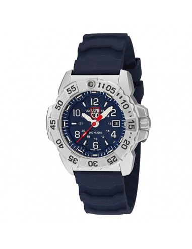 Luminox Men's Quartz Watch - Navy Seal Steel Blue Dial Navy Blue Rubber Strap | 3253 de la marque