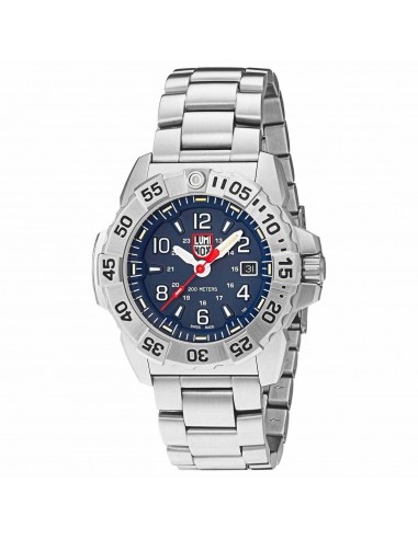 Luminox Men's Quartz Watch - Navy Seal Steel Blue Dial Silver Bracelet | 3254 offre 