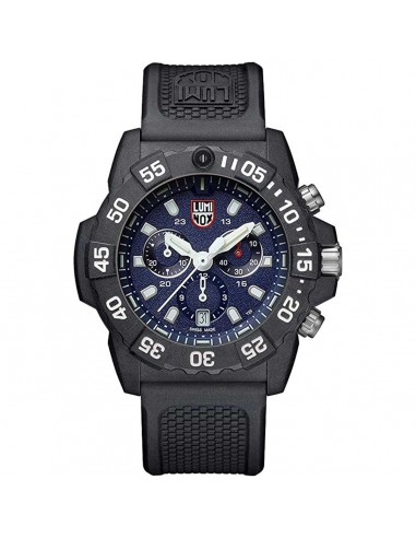 Luminox Men's Chronograph Watch - Navy Seal Blue Dial Black Rubber Strap | 3583 Jusqu'à 80% De Réduction