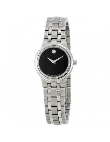 Movado Women's Swiss Quartz Watch - Metio Black Dial Silver Bracelet | 0606204 suggérées chez