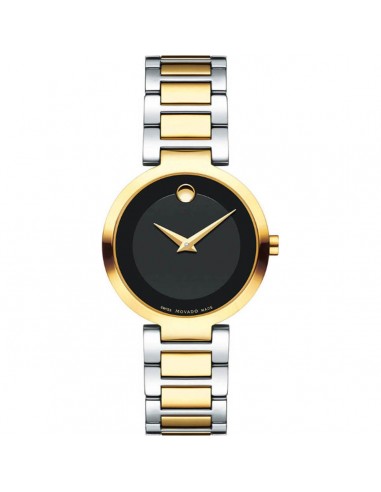 Movado Women's Swiss Quartz Watch - Modern Classic Two Tone Bracelet | 0607102 basket pas cher