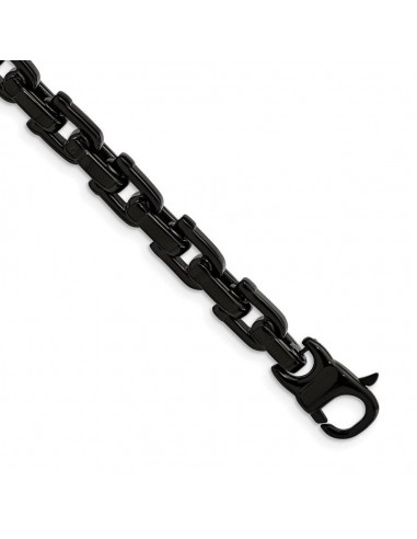 Stainless Steel Black IP-plated Bracelet Profitez des Offres !