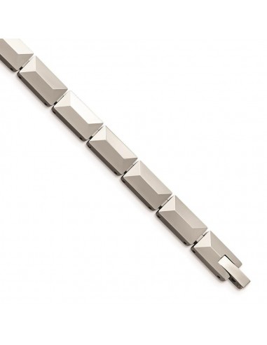 Tungsten Polished 8in Bracelet livraison gratuite