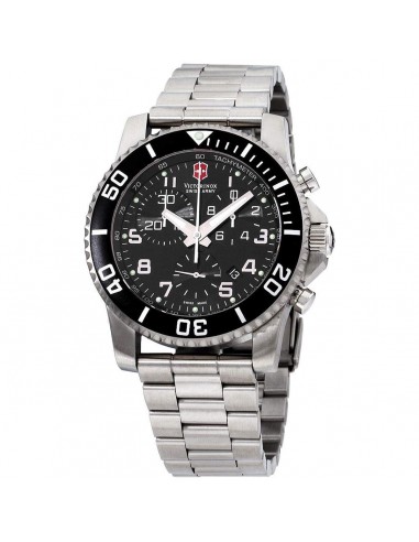 Victorinox Swiss Army Men's Chrono Watch - Maverick GS Black Dial Bracelet | 24144.1 store