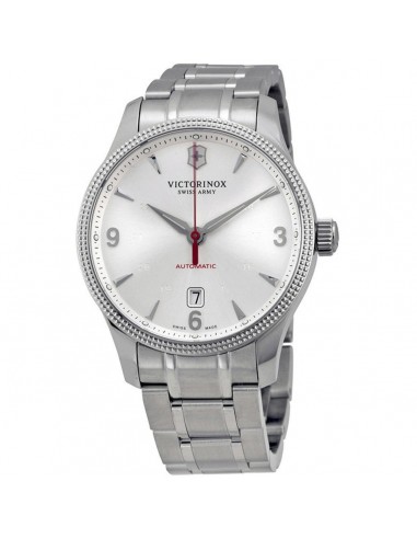 Victorinox Swiss Army Men's Automatic Watch - Alliance Silver Dial Bracelet | 241715 sur le site 