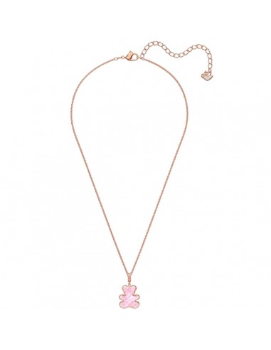 Swarovski Women's Pendant Necklace - Pink Teddy Rose Gold Plating | 5409512 Découvrez la collection