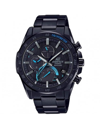 Casio Men's Watch - Edifice Black Dial Stainless Steel Bracelet | EQB1000XDC-1A des créatures d'habitude