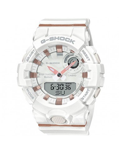 Casio Women's Quartz Watch - G-Shock S Series White Resin Strap | GMAB800-7A Véritable concentré