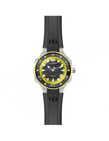 Technomarine Men's Watch - Cruise Freedom Black and Yellow Dial Strap | TM-118028 Les magasins à Paris et en Île-de-France