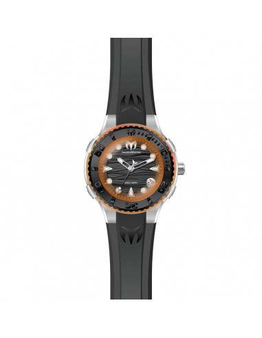 Technomarine Men's Watch - Cruise Freedom Black and Orange Dial Strap | TM-118030 des créatures d'habitude