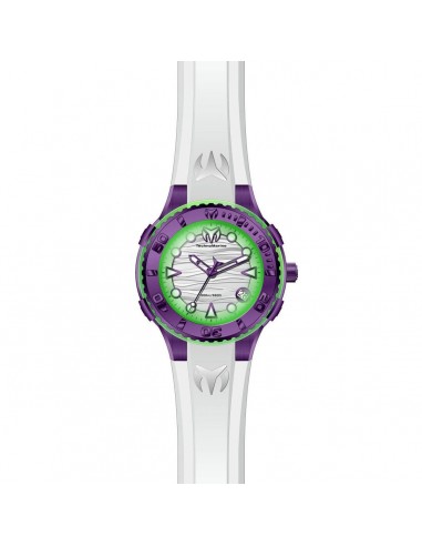 Technomarine Men's Watch - Cruise Freedom Purple Case White Silicone Strap | TM-118036 la chaussure