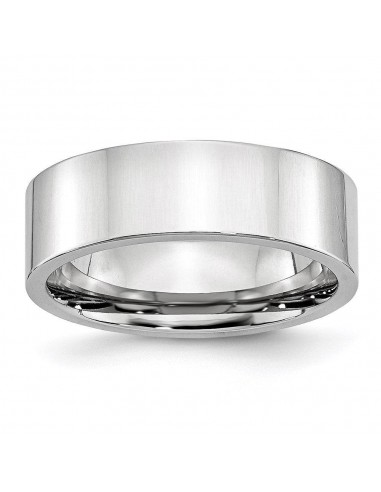 Cobalt Flat Polished 7mm Band acheter en ligne