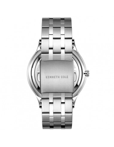 Kenneth Cole Men's Quartz Watch - Classic Blue Dial Silver Bracelet | KC50589019 Jusqu'à 80% De Réduction