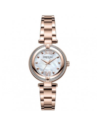 Kenneth Cole Women's Quartz Watch - Classic MOP Dial Rose Gold Bracelet | KC51052001 s'inspire de l'anatomie humaine